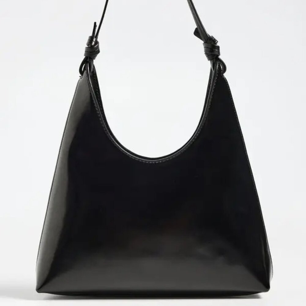 Staud Winona Shoulder Bag Black